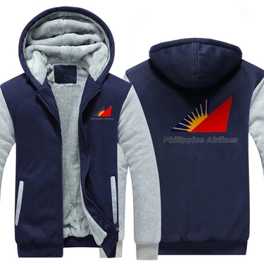PHILIPPINE AIRLINES JACKETS FLEECE SWEATSHIRT